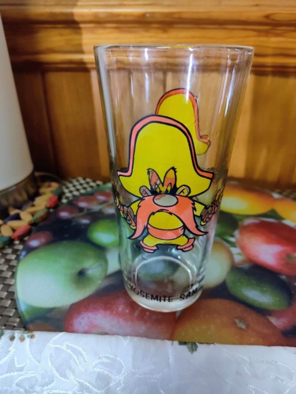 Vintage 1973 Pepsi Collector Series Yosemite Sam Looney Tune Glass